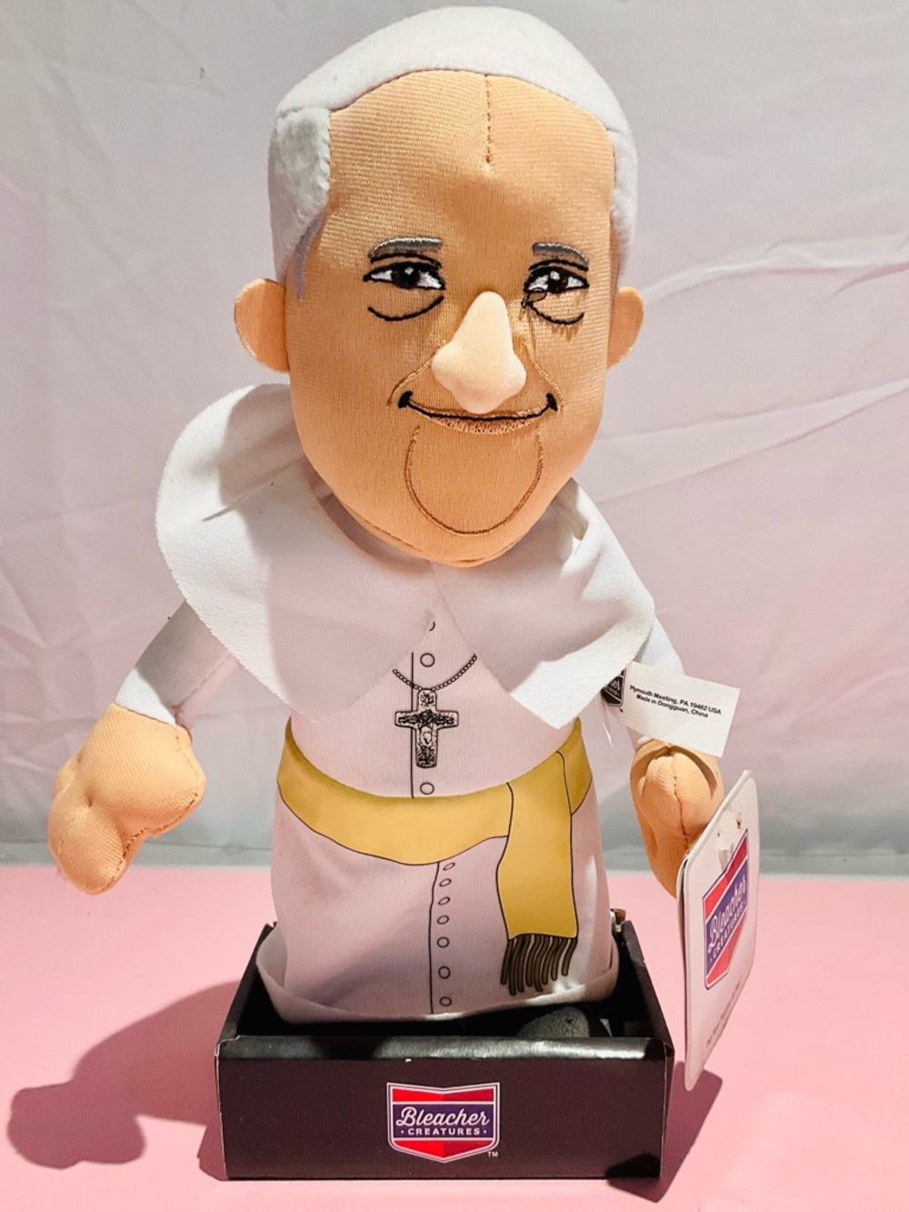 Bleacher Creatures Pope Francis Stuffed Plush Figure 10”